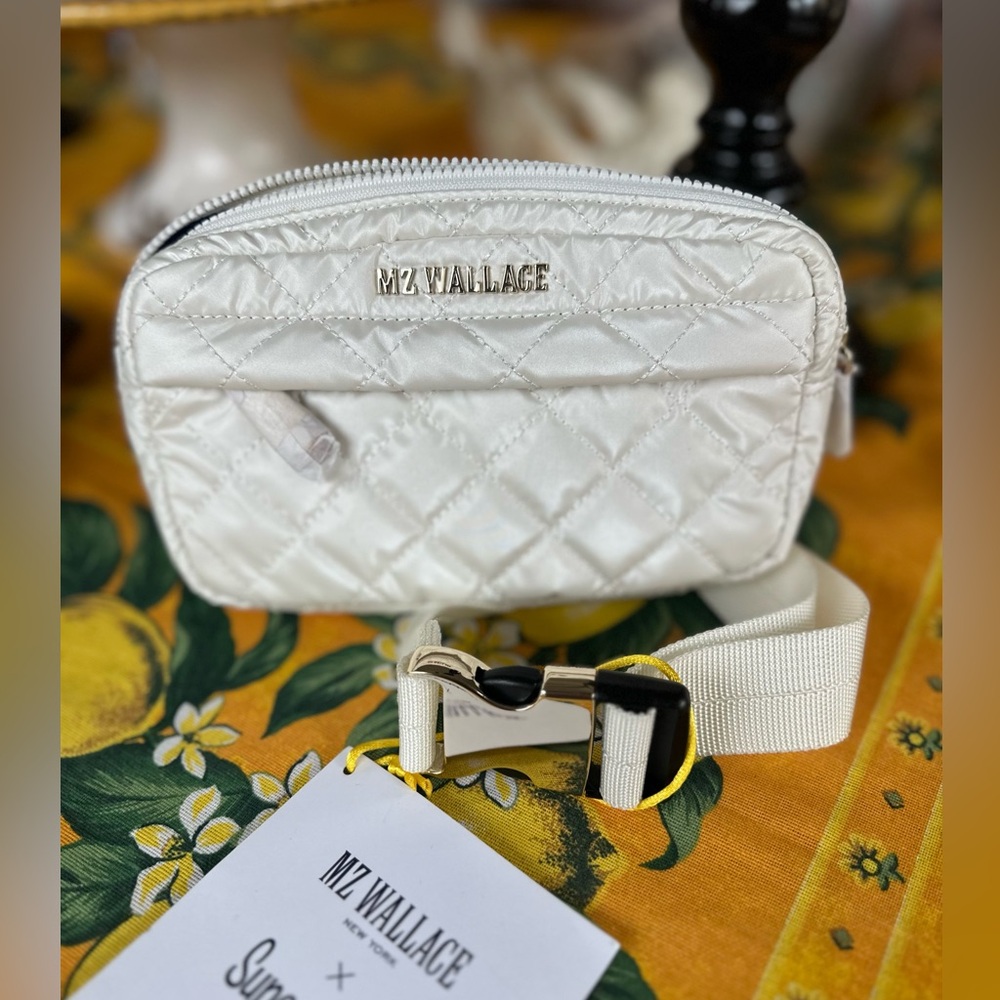 NWT LE MZ Wallace X Supergoop Belt Bag! Snowy Days Pristine Condition! - Picture 12 of 14